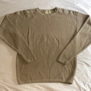 Vintage Eddie Bauer Linen/Cotton Knit Sweater
